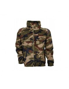 Blouson Polaire Enfant Camo...