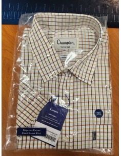 Chemisette Tattersall Verte...