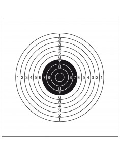 Pack Cible Carton 14x14CM - BO