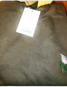 Sweat Col Rond Chocolat...