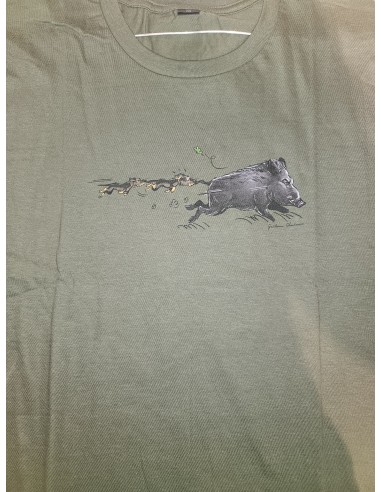 Tee-Shirt Humoristique Sanglier...