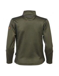Sweat Zippé Enfant Kaki 14A...