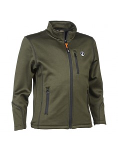 Sweat Zippé Enfant Kaki 14A... 2