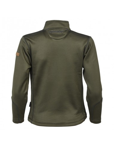 Sweat Zippé Enfant Kaki 6A - Percussion