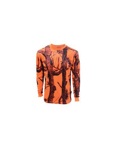 T-Shirt De Chasse Manches Longues...