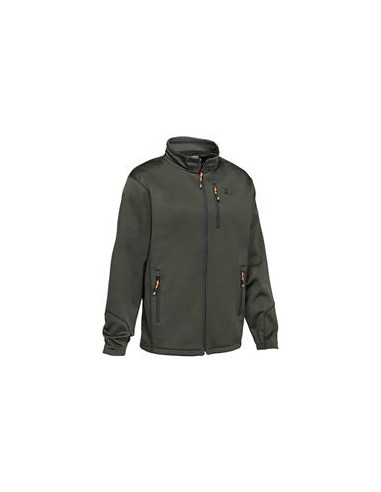Sweat Zippé Kaki Taille S - PERCUSSION