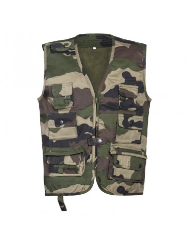 Gilet Reporter Camo Enfant 6 Ans -...