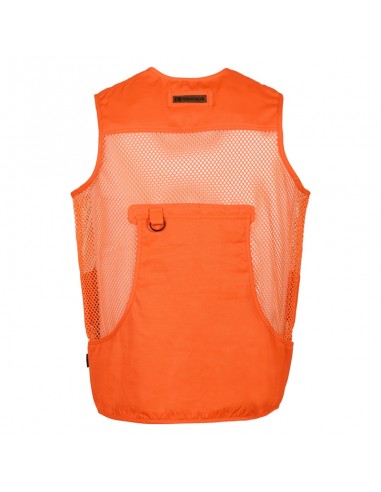 Gilet De Chasse Filet Savane Orange S...