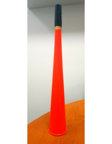 Corne De Brume Plastique 36cms Orange...