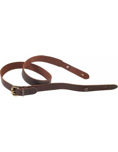 Bretelle Plate En Croûte De Cuir A...