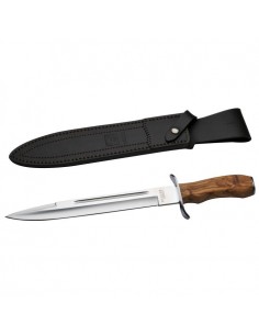 Dague De Chasse Lame 25cm -...