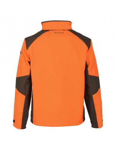 Blouson De Chasse Softshell Orange...