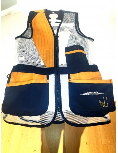 Gilet Ball Trap Bleu Et...