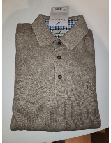 Sweat Col Boutonné Beige Taille M -...