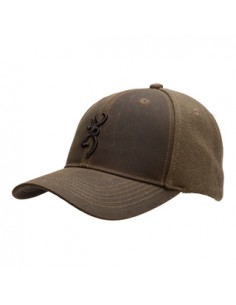 Casquette Elite Wax Brown -...