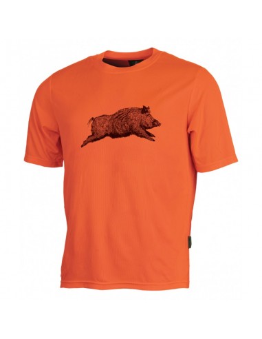 Tee-Shirt Manches Courtes Orange...