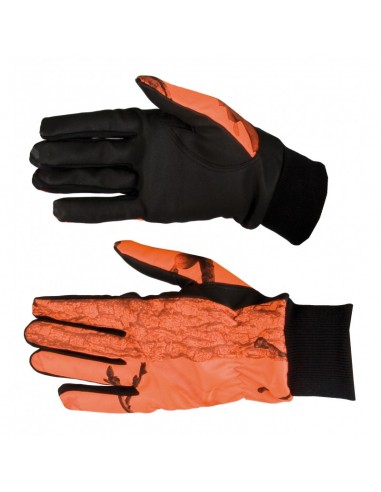 Gants Softshell Camo/Orange Taille...